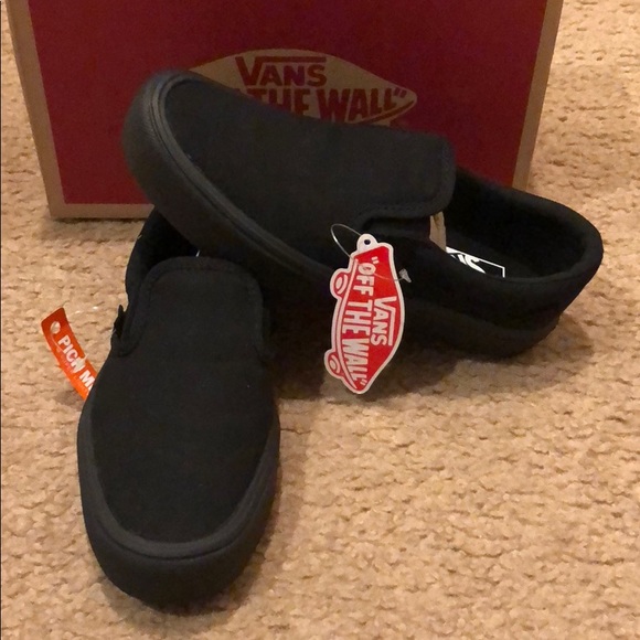 vans canvas slip on lite